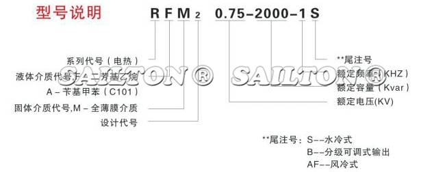 Sailton Brand Electric Power Capacitor (RAM1.6-2000-0.5)